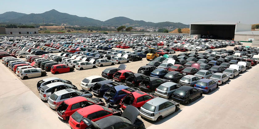 Baja de vehículos y recambios coche