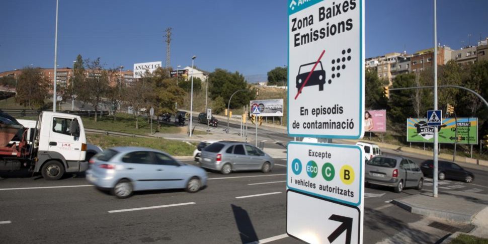 restriccion trafico en barcelona